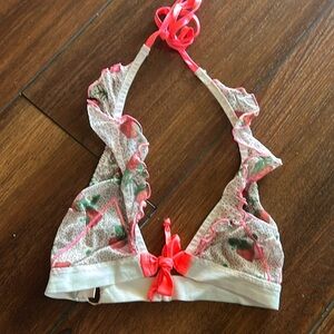 We Are HAH by Free People frilly bra